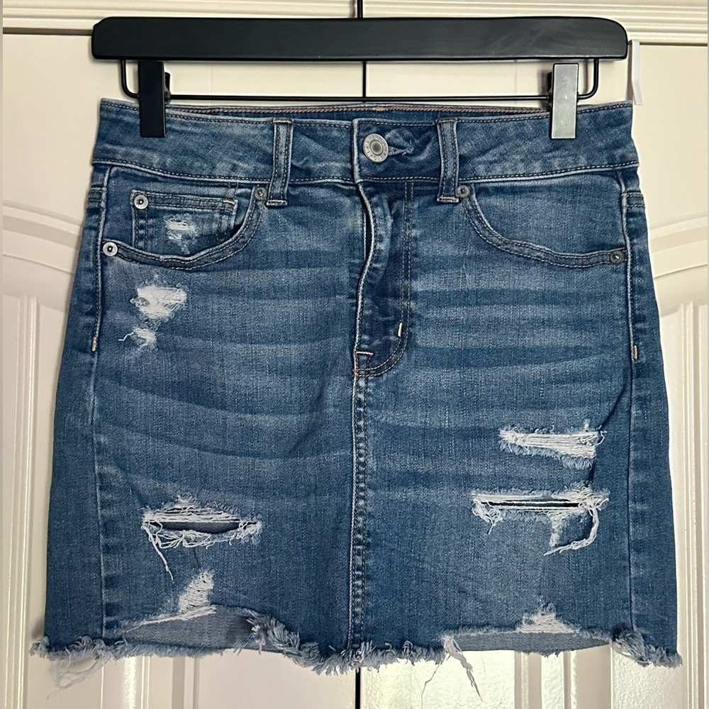 American Eagle Super Stretch Hi-Rise Mini Skirt
